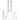 Front view of the 5mm Beaker with Ice Pinch - 10 in., displaying a clear glass beaker alongside a smaller, detached glass piece.