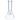 Front view of the 9mm Beaker with Ice Pinch - 10 in., showcasing its clear glass construction and simple beaker shape.