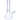 A front view of the 12-inch 9mm Beaker with Ice Pinch, showcasing its clear glass construction and simple beaker shape.
