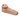 A side view of the Circle Wood Pipe with Lid, showing its smooth, polished wooden finish and simple, rounded design.