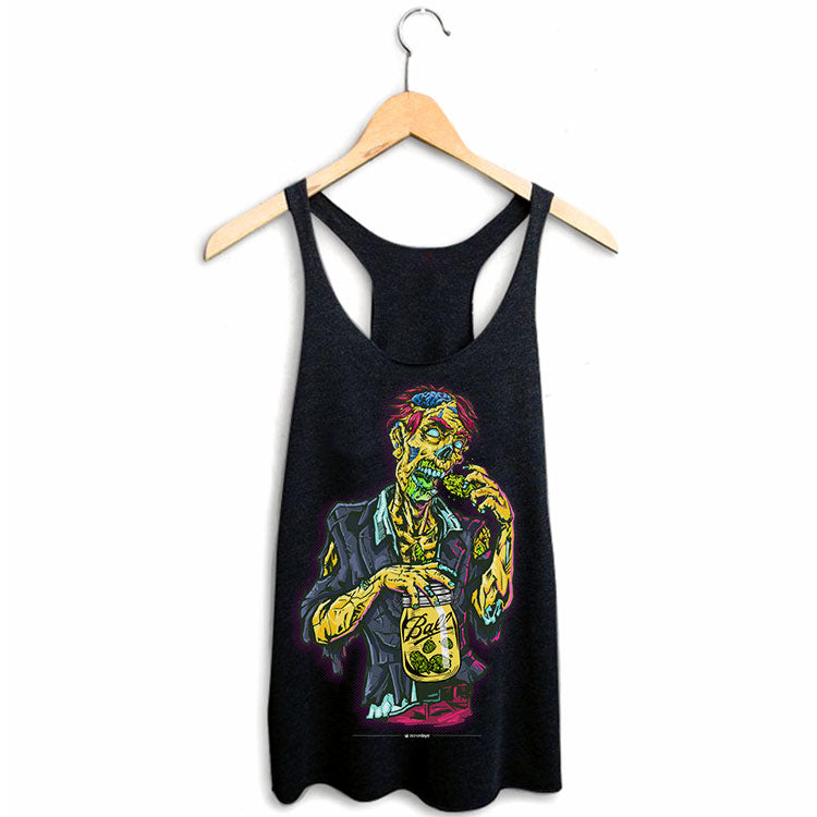 Zooted Zombie Racerback Tank Top