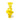 A close-up, angled view of the Spiral Airflow Carb Cap in clear yellow glass.
