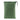 Front view of the 16” Wide Storage Pouch with Zipper and Drawstring, showing a dark green, closed pouch with a drawstring closure.