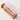 Angled close-up of a bamboo roller with a pink Blazy Susan Accessories, Bamboo Roller, King Size Regular 110mm, Display Box tube and translucent paper threaded through.