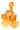 Primate Glass Primate Glass Gold Fumed Triple-Chamber Sherlock Glass Bubbler “Tri-Stack” – 7″ Default Title