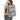 A person wearing the Traveler Smell Proof Backpack in a three-quarter view, with the pack’s black straps visible against a light gray shirt.