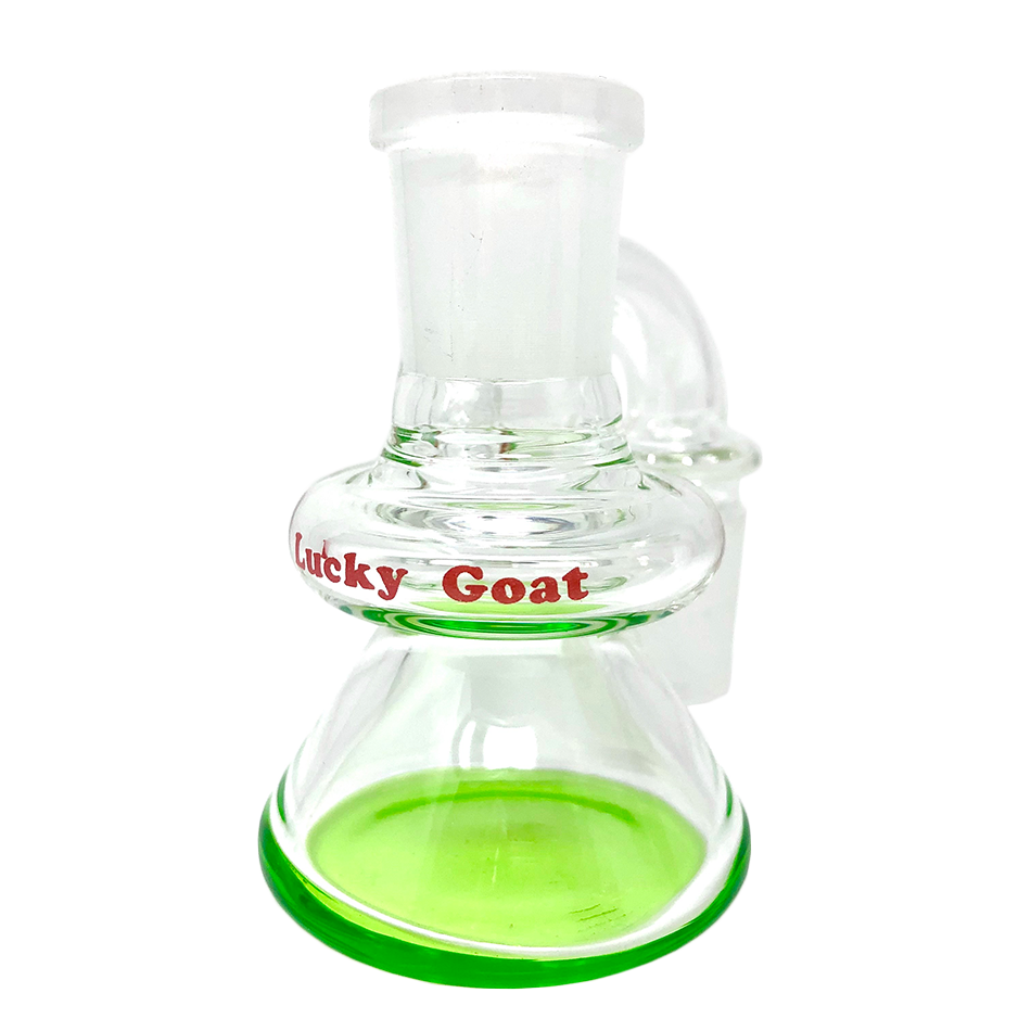 Lucky Goat Color Glass Dry Ashcatcher