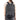 A person models the black Traveler Smell Proof Backpack from a low-angle front view, showing its sleek, compact shape.