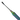 A close-up, angled view of the Anodized Flexy Dabber, showcasing its polished metal tip and textured handle.