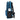 Front view of the Traveler Smell Proof Backpack, a dark blue backpack with multiple zippered compartments and adjustable shoulder straps.