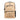 Front view of the Traveler Smell Proof Backpack, a gray, textured bag with multiple zippers and straps.