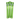 Top-down view of three green DankStop Color Diffused Downstem - 4 in. tubes aligned vertically against a white background.