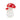 Close-up front view of the Empire Glassworks PuffCo Pivot Glass Mouthpiece - Red Mushroom showing a clear stem topped by a glossy red mushroom cap with white spots.