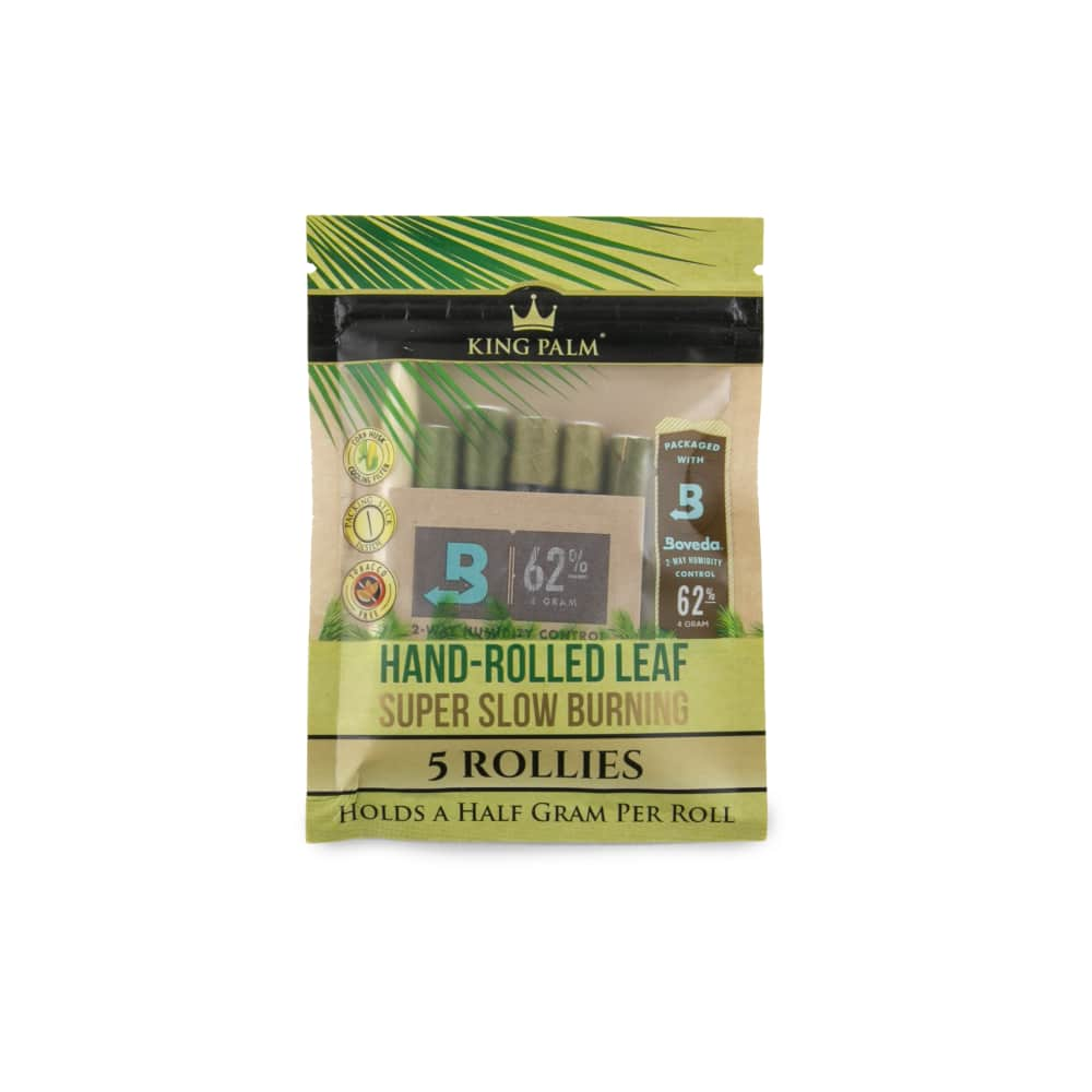 Rollies Natural Pre-Rolled 5-Pack Leaf Tubes