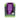 Front view of the Chacma 63mm Grinder, a purple metal grinder with multiple tiers and a sleek, cylindrical shape.