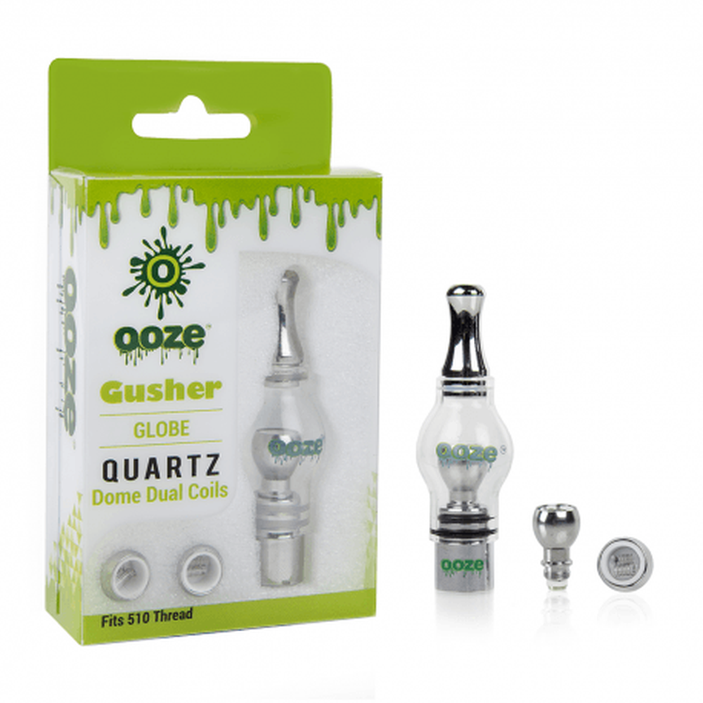 Gusher Globe Quartz Dome Dual Coils