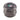 A detailed, angled view of the Baboon Crown 63mm Grinder, displaying its metallic finish and multi-tiered design.