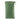 Front view of the 20" Storage Pouch with Zipper and Drawstring, a dark green fabric pouch with a drawstring closure.