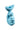 Front view of the Mermaid Pipe, a sculpted ceramic pipe resembling a mermaid with detailed features and a smooth finish.