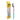 Product-shot style photo of an iridescent Ooze ConNectar by Stache - 510 Thread Dab Straw Vape Pen Attachment standing beside its yellow branded box on a white background