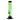 A front view of the 6-inch JM Plastics Mini Matching Straight Tube with Carb Hole Acrylic Water Pipe, showing its clear, cylindrical shape.