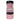 Close-up front view of a clear jar of Blazy Susan King Size Pink Pre Rolled Cones - 50 Count showing stacked pink cones and a black lid.