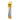 Tall three-quarter view of the packaged Ooze ConNectar by Stache - 510 Thread Dab Straw Vape Pen Attachment showing the grey pen and purple straw against a yellow honeycomb box.