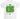 Front view of the Detroit Techno T-Shirt, featuring bold black text on a white background.