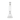Front view of the 18" Beast Bong, a tall, clear glass water pipe with a classic beaker shape.