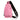 Close-up three-quarter view of the pink Blazy Susan Over-The-Shoulder Bag - Pink showing its front pocket, embroidered logo, and black adjustable strap.