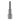 Front view of the Pulsar RIP Silicone Vapor Vessel 10mm Titanium Nail, showcasing its metallic finish and simple, cylindrical form.
