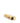 Angled close-up of a gold-toned Dankstop Exxus Vape Snap VV Mini Cartridge Vaporizer resting on a white background, showing the front cartridge chamber and side window.