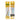 Front-facing photo of the packaged Ooze ConNectar by Stache - 510 Thread Dab Straw Vape Pen Attachment showing both front and back yellow boxes with honeycomb graphics and product illustration.