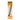 Straight-on view of the Ooze ConNectar by Stache box showing the illustrated black dab straw against a honeycomb orange background.