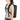 Side view of a person wearing the Traveler Smell Proof Backpack, featuring black straps and a streamlined design.
