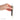 Hand holding the Ooze ConNectar by Stache - 510 Thread Dab Straw Vape Pen Attachment vertically against a white background, showing its black body and gold-tone tube from a slight side angle.