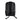 Front view of the Traveler Smell Proof Backpack, featuring black nylon material and adjustable shoulder straps against a plain white background.