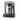 A front view of the LEVO C Oil Infuser, a black appliance with a rounded glass container and digital display.
