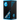 Front view of the Original Beaker Bong with a blue geometric pattern against a black background.