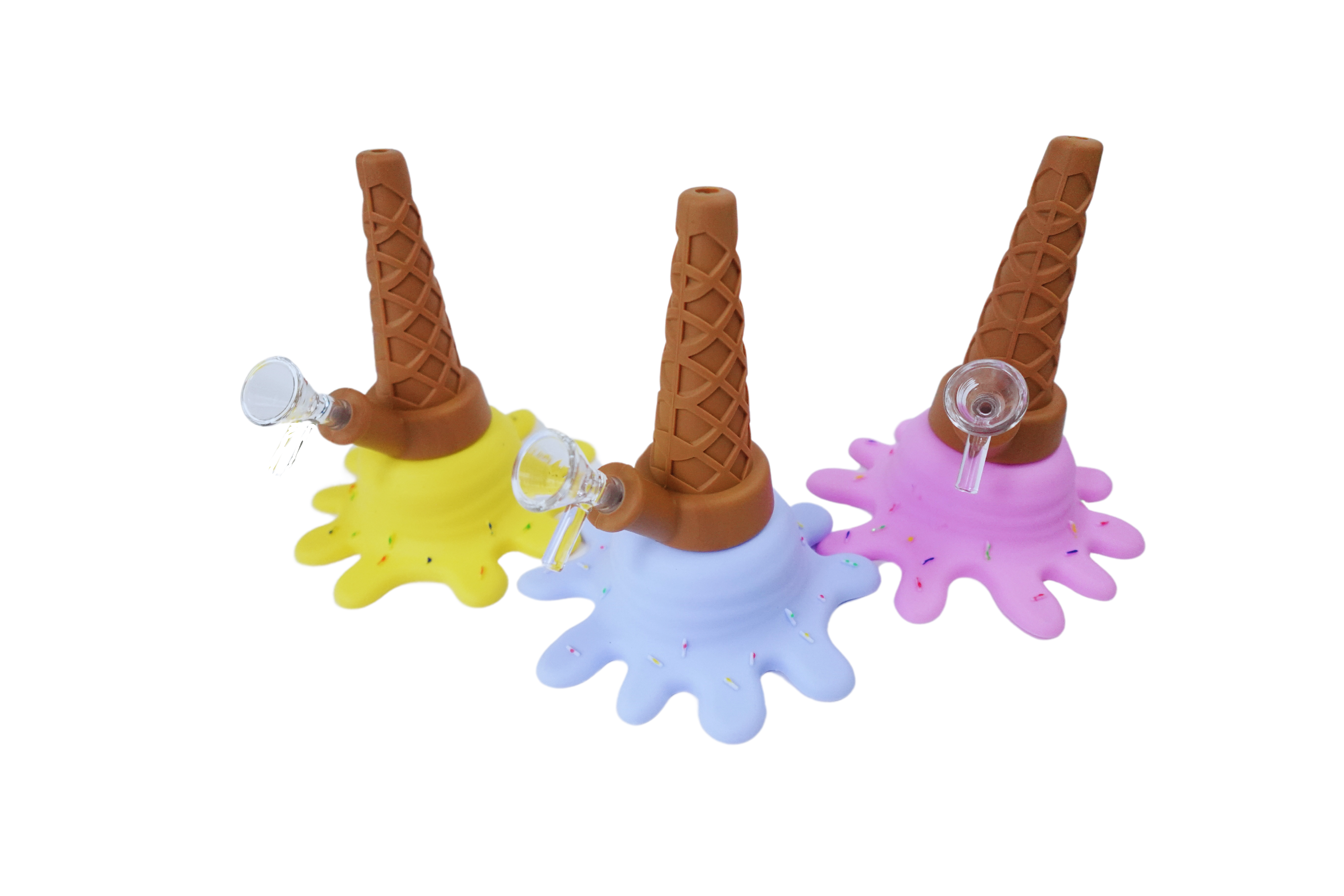 Silicone Splat Ice Cream Mini Bubbler