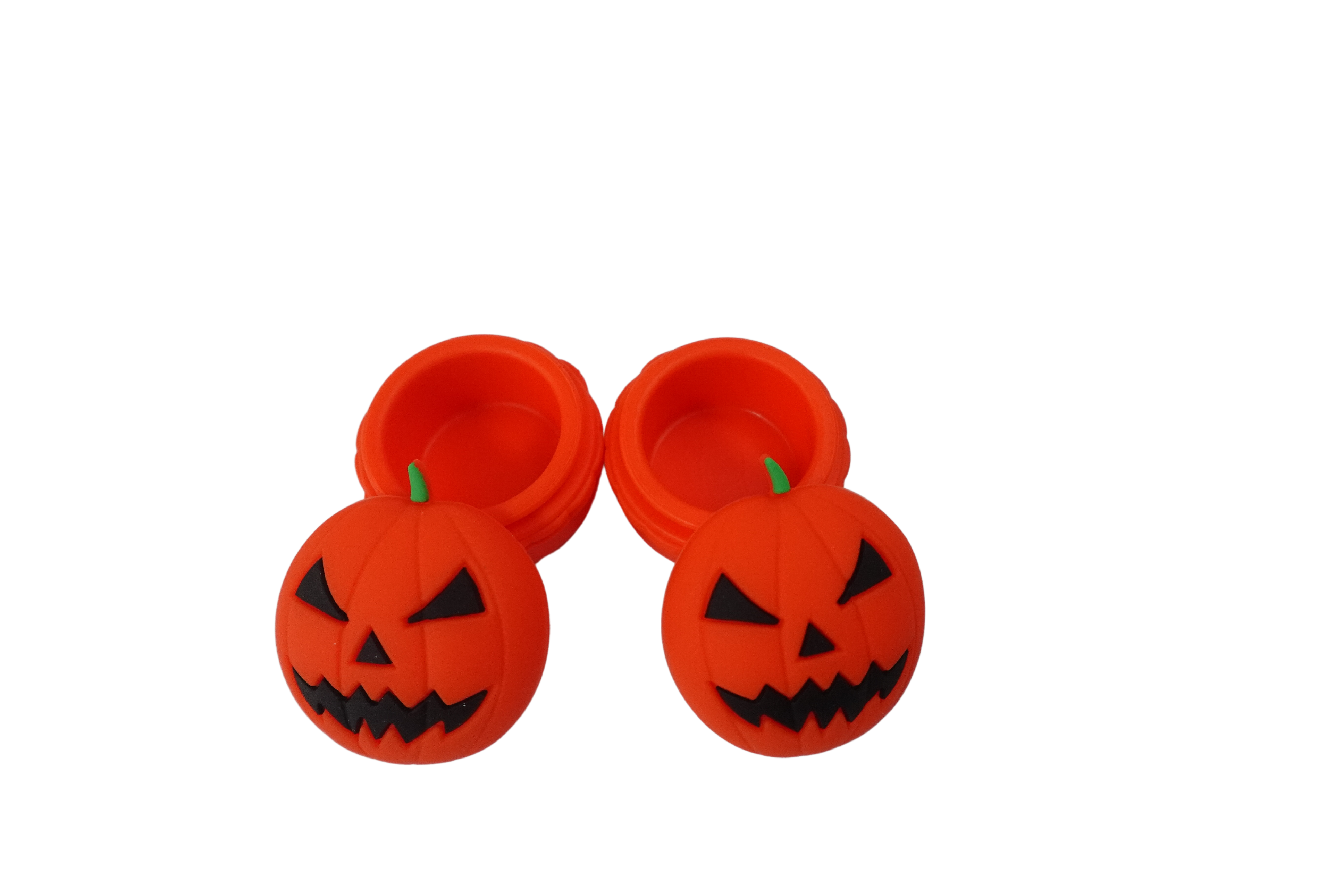 Pumpkin Silicone Container