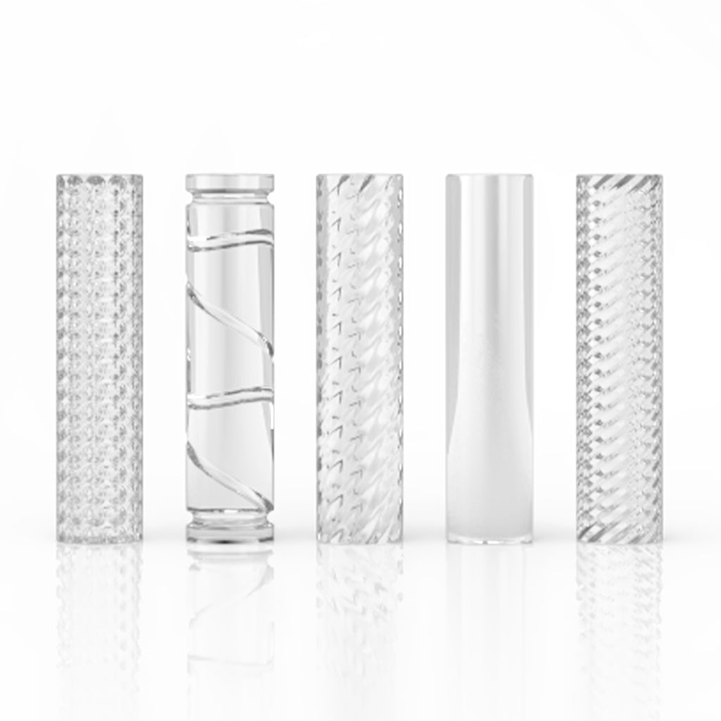 Etched Quartz Pillars