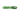 A side view of the Cucumber Man Glass Hand Pipe, showcasing its green glass construction and unique sculpted design.