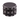 Front view of the Aluminum Grip Edge 4-Piece Grinder, showcasing its dark metal construction and multi-tiered design.