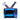 Front view of the November 2023 TV Bong, a colorful glass piece with a unique television-shaped design.