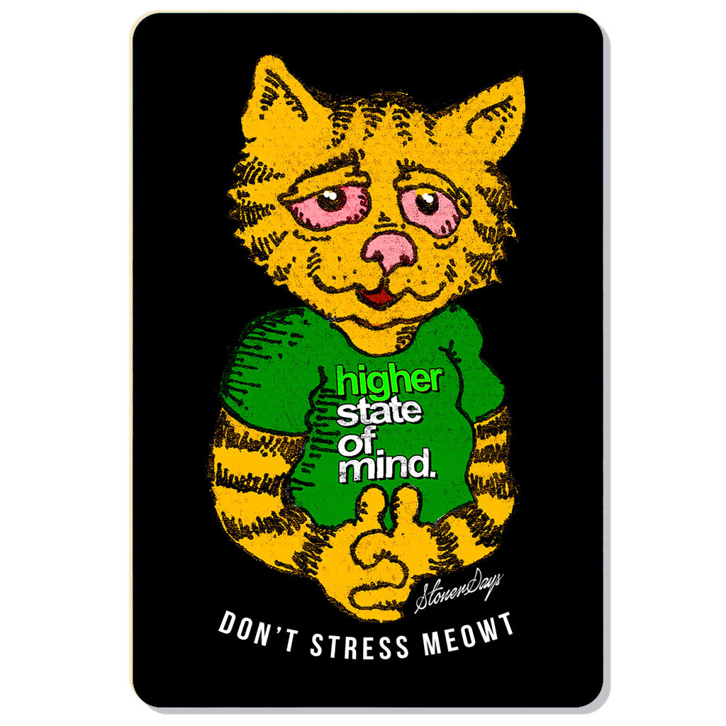 Dont Stress Meowt Dab Mat