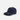 A side view of the Cannabis Leaf Adjustable Hat, a dark-colored cap positioned against a neutral gray background.