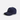 A side view of the Cannabis Leaf Adjustable Hat, a dark-colored cap positioned against a neutral gray background.