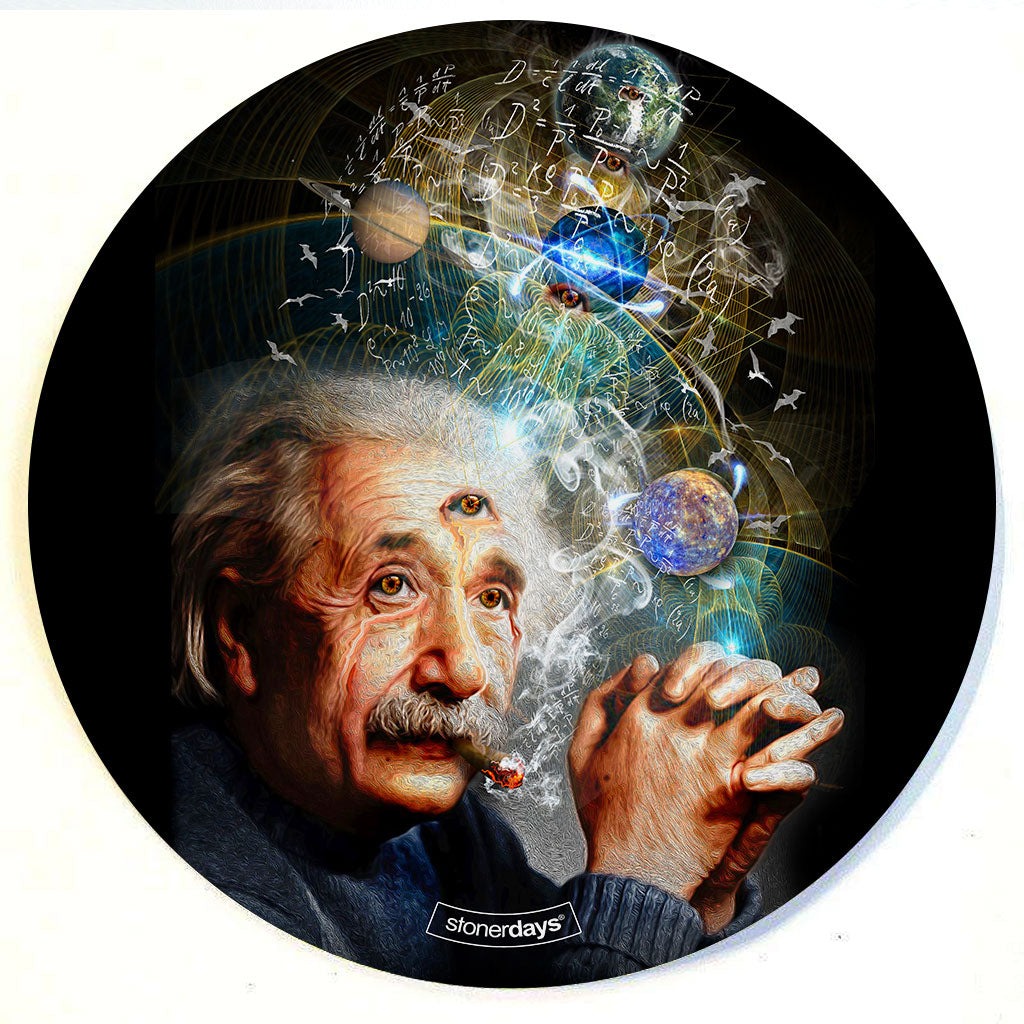 Einstein 3rd Eye Round Dab Mat