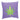 Front view of the Leaf Purple Plush Pillow, featuring a large leaf design centered on the soft purple fabric.